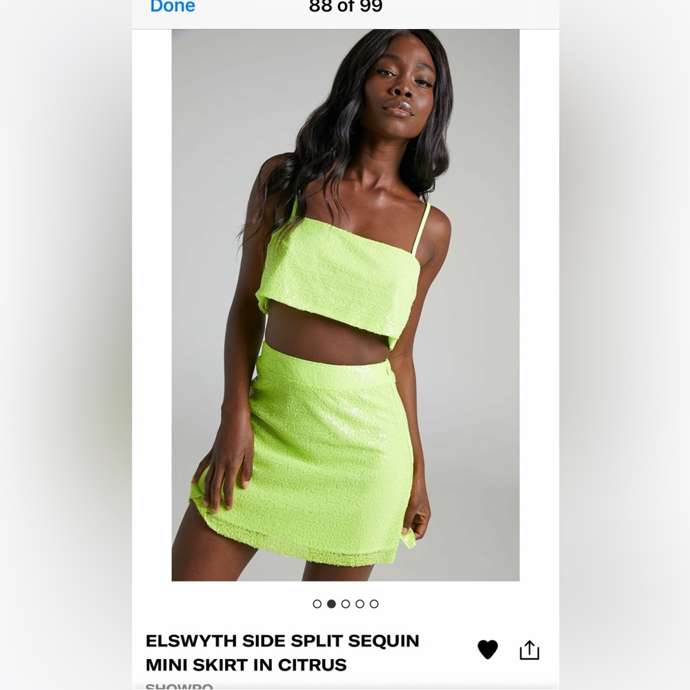 Neon Sequin set.